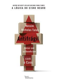 Capa do Livro Antifrágil de Nassim Taleb