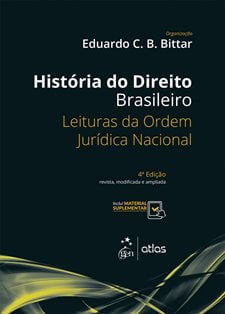 Capa do Livro História do Direito Brasileiro