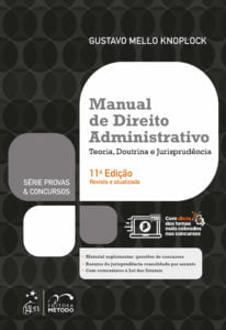 Capa do Livro, Manual do Direito Administrativo Gustavo Knoplock