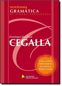 Capa do Livro - Novissima Gramatica Domingos Cegalla