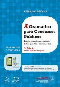 Capa do Livro - A Gramática para Concursos Públicos de Fernando Pestana