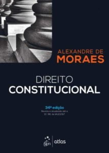 Capa do Livro: Direito Constitucional por Alexandre Moraes