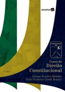 Capa do Livro Curso de Direito Constitucional de Gilmar Mendes
