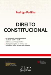 Capa do Livro: Direito Constitucional de Rodrigo Padilha