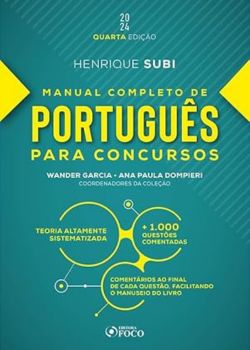 Manual completo de português para concursos.  Henrique Subi 